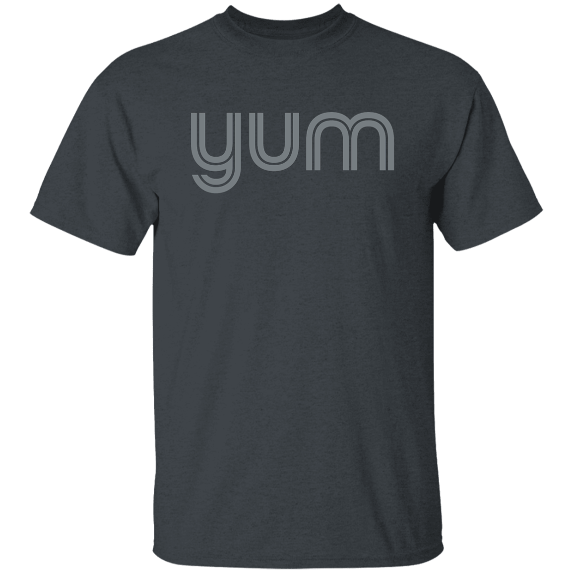 "Yum" Mens T-shirt | BetterSaid.co