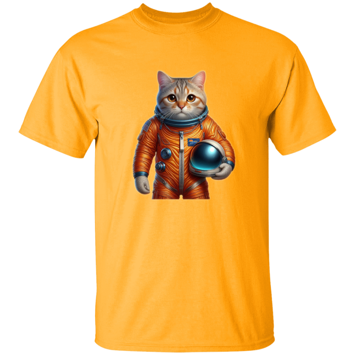 "Space Cat" Kids Cotton T-shirt | BetterSaid.co