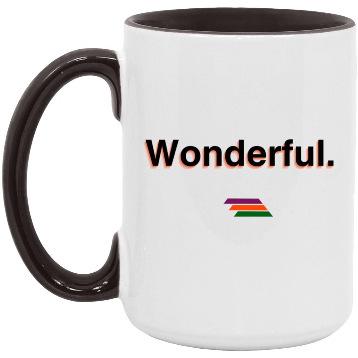 "Wonderful." Coffee Cups | BetterSaid.co