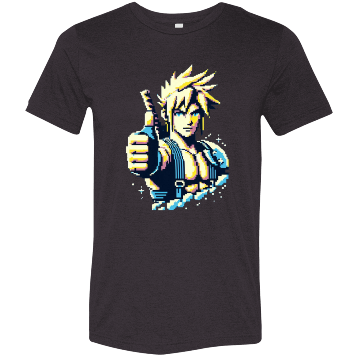 "Thumbs Up 90s Style" Tri-blend T-shirt | BetterSaid.co