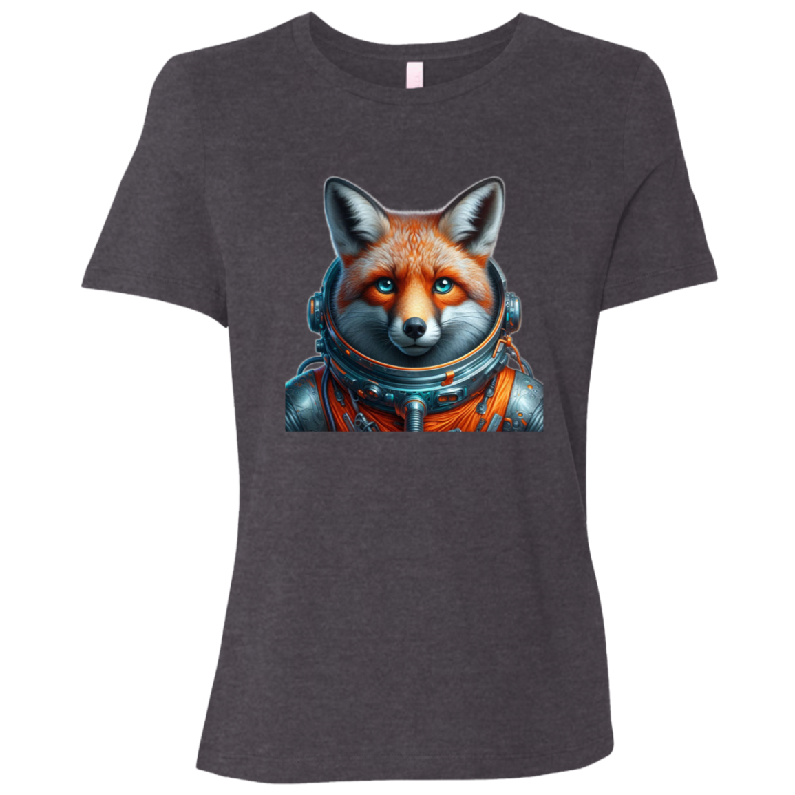 "Space Fox" Womens Relaxed T-shirt | BetterSaid.co