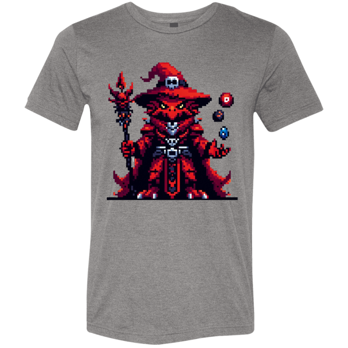 "Red Dragonborn" Tri-blend T-shirt | BetterSaid.co