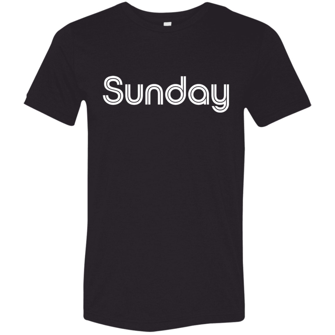 "My Sunday shirt" Tri-blend T-shirt | BetterSaid.co