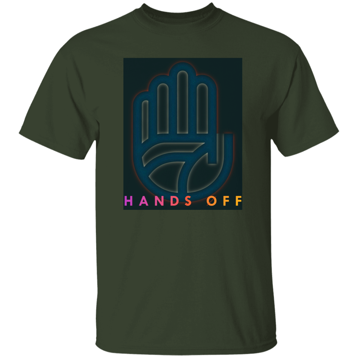 "Hands Off" Mens T-shirt | BetterSaid.co