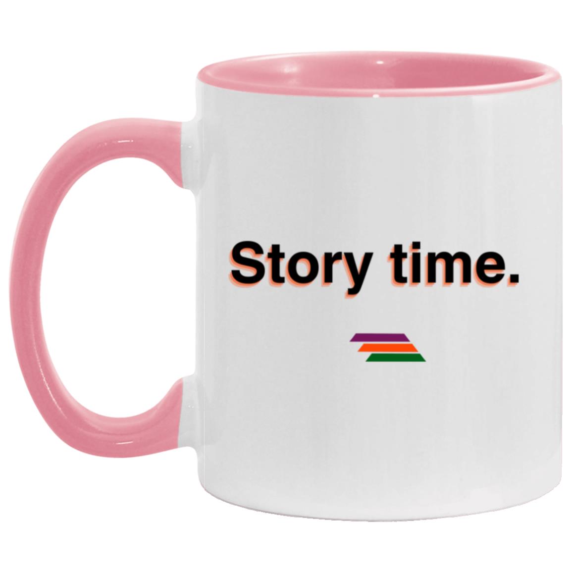 "Story time." Coffee Cups | BetterSaid.co