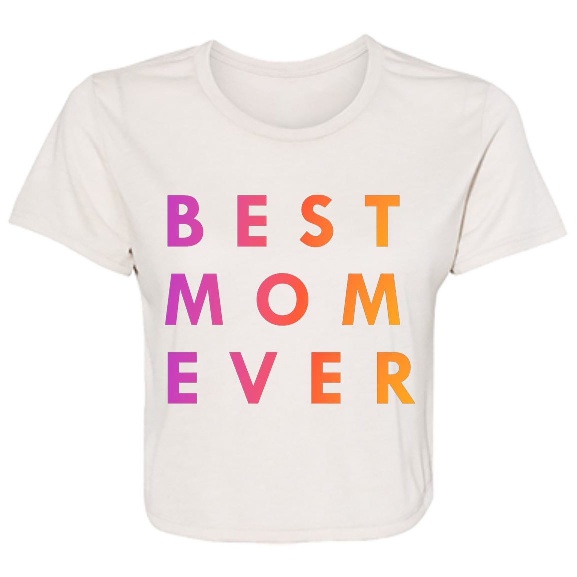 "Best. Mom. Ever." Womens Crop Top | BetterSaid.co