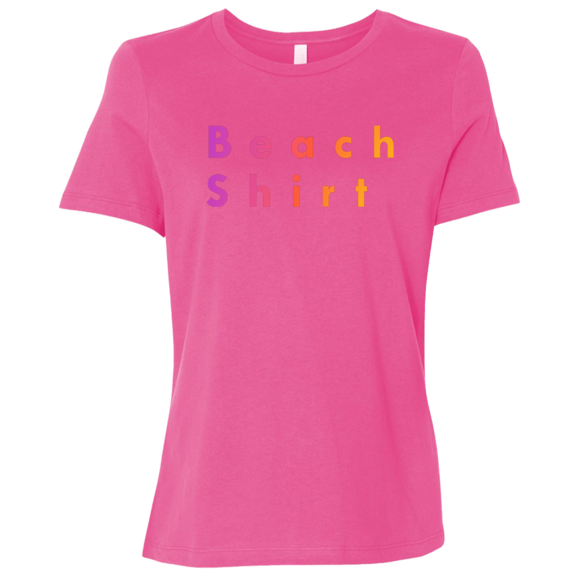 "Beach shirt" Womens T-shirt | BetterSaid.co