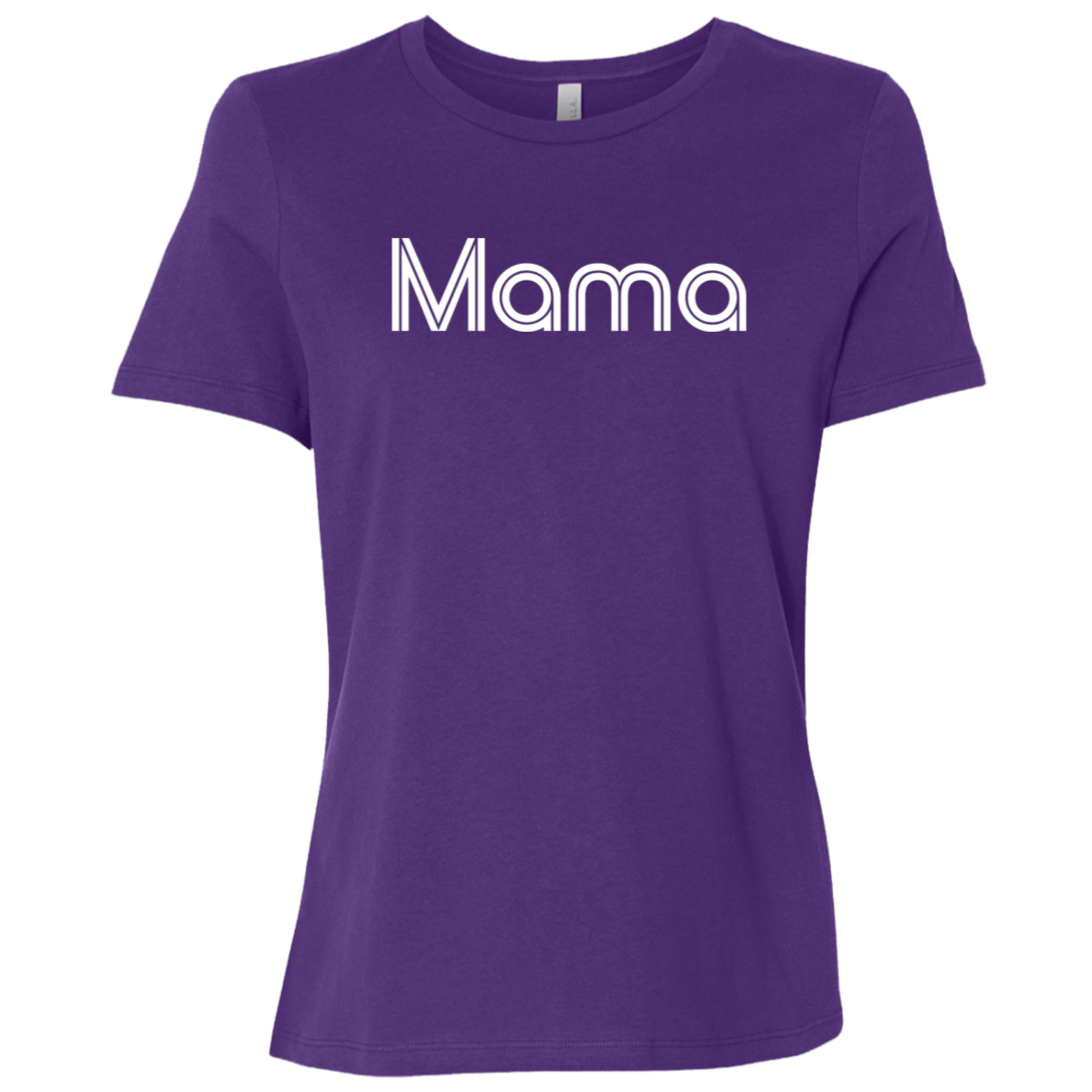 "Mama" Womens Relaxed T-shirt | BetterSaid.co