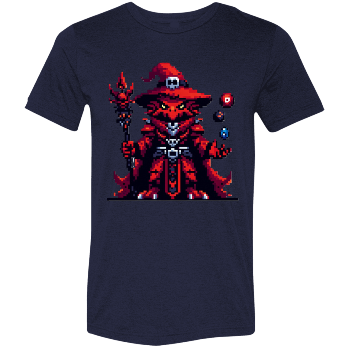 "Red Dragonborn" Tri-blend T-shirt | BetterSaid.co