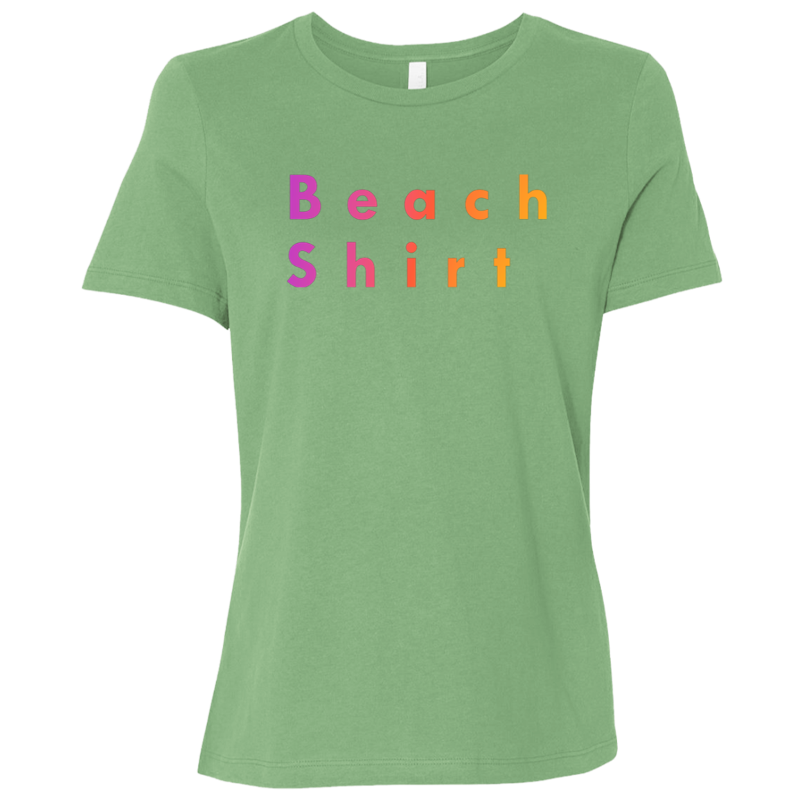 "Beach shirt" Womens T-shirt | BetterSaid.co