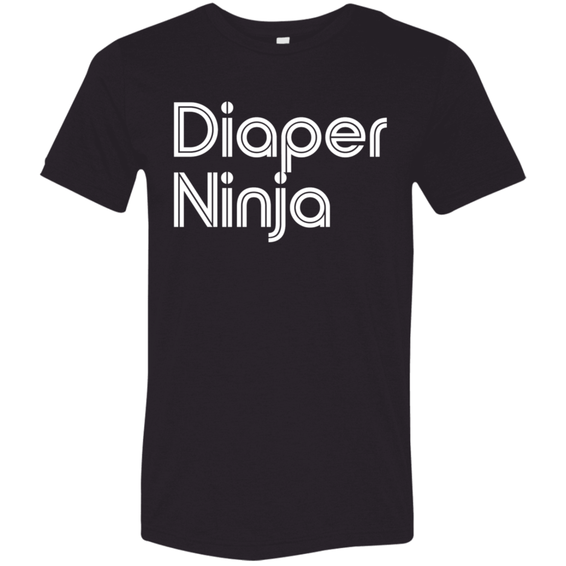 "Diaper Ninja" Tri-blend T-shirt | BetterSaid.co