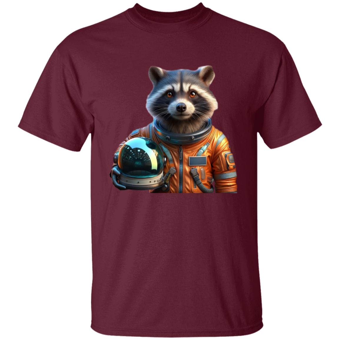 "Space Raccoon" Kids Cotton T-shirt | BetterSaid.co
