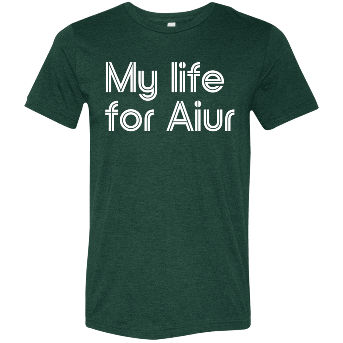 "My life for Aiur" Tri-blend T-shirt | BetterSaid.co