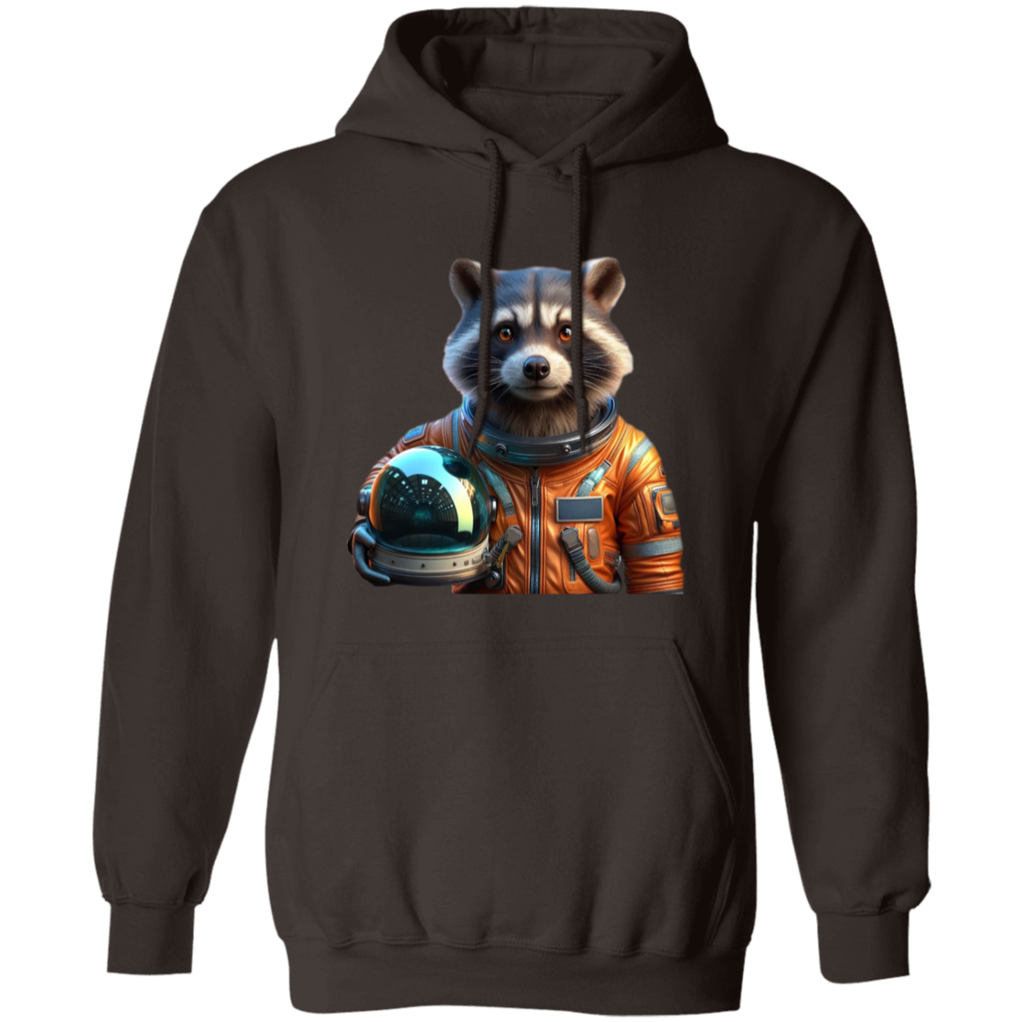 "Space Raccoon" Pullover Hoodie | BetterSaid.co