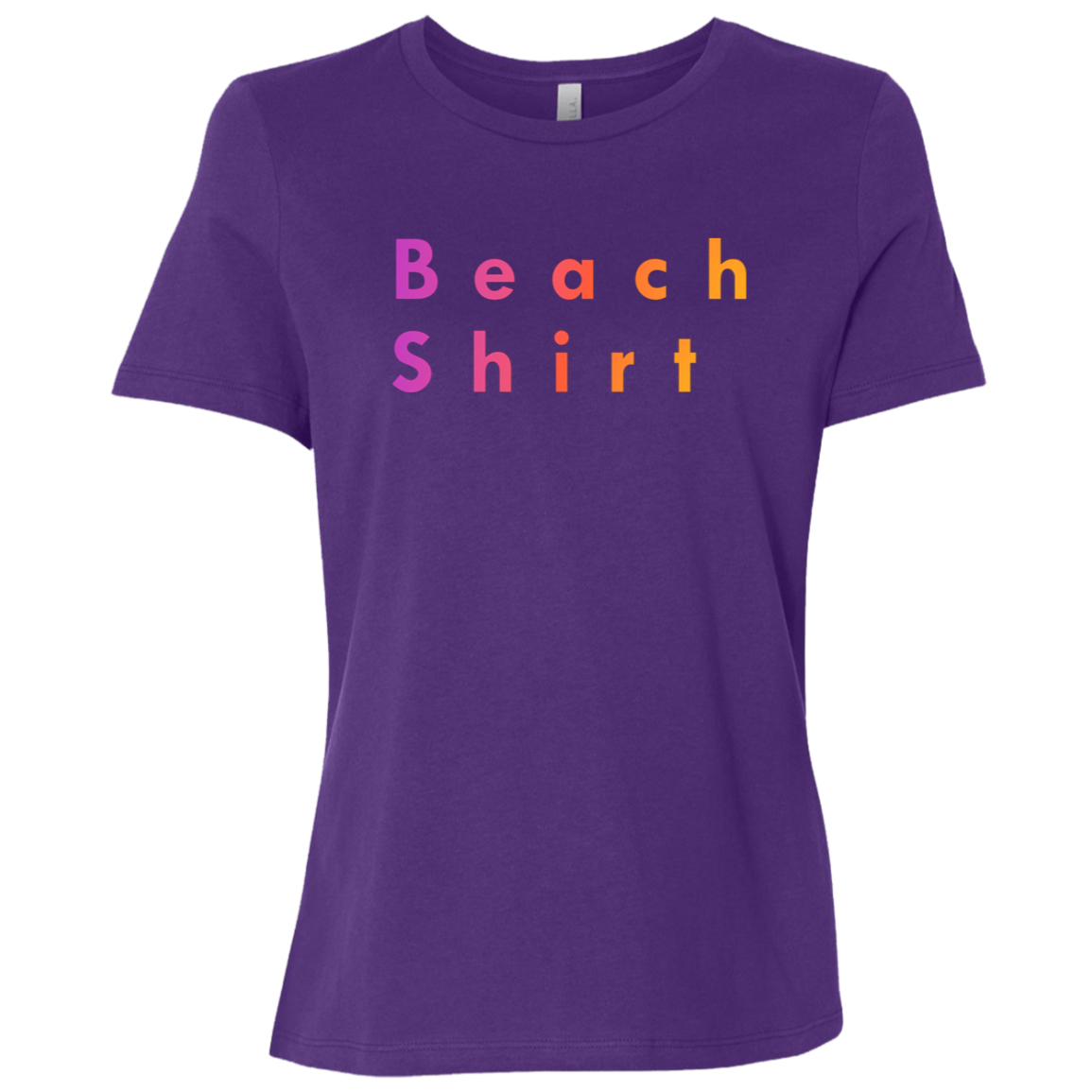 "Beach shirt" Womens T-shirt | BetterSaid.co