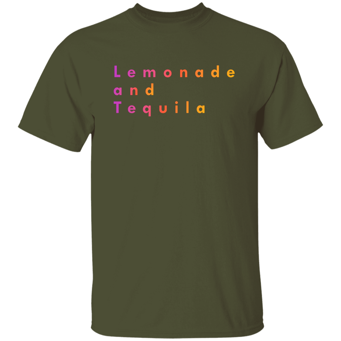 "Lemonade and Tequila" Mens T-shirt | BetterSaid.co