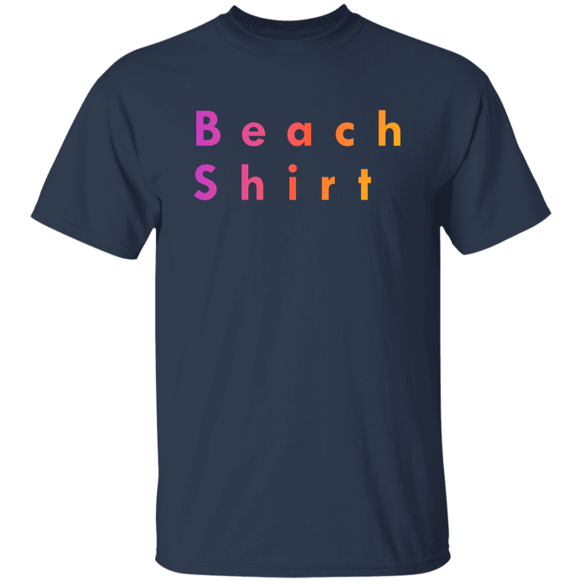 "Beach shirt" Mens T-shirt | BetterSaid.co