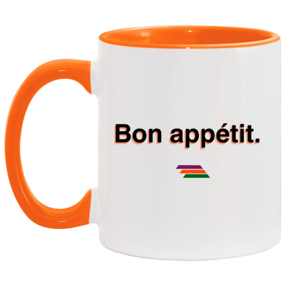 "Bon appetit." Coffee Cups | BetterSaid.co
