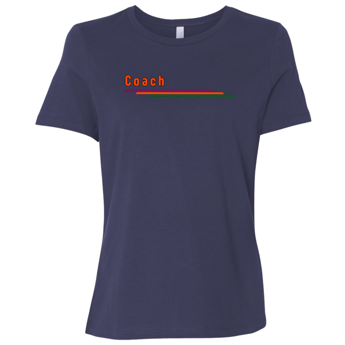 "Coach" Womens Relaxed T-shirt | BetterSaid.co