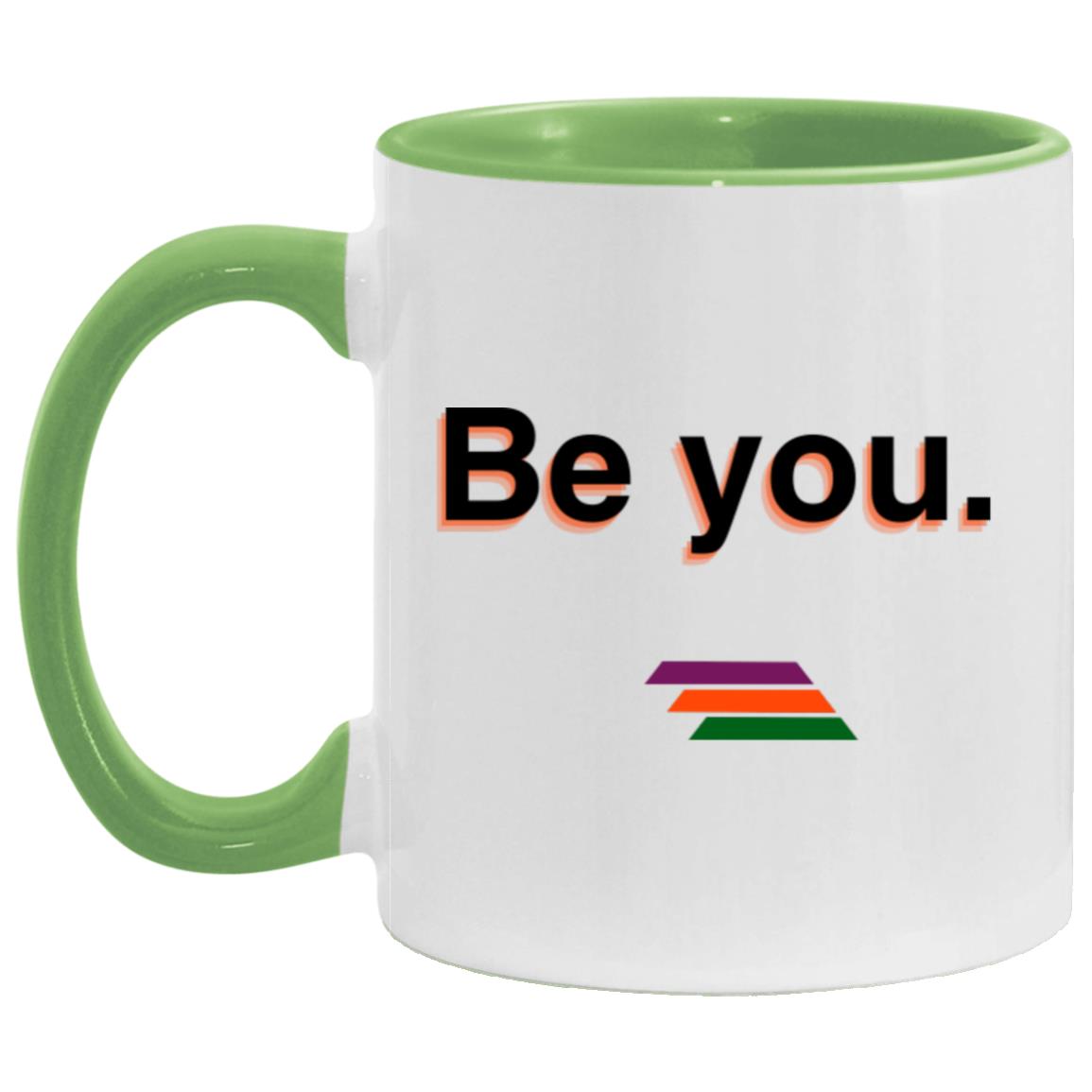 "Be you." Coffee Cups | BetterSaid.co