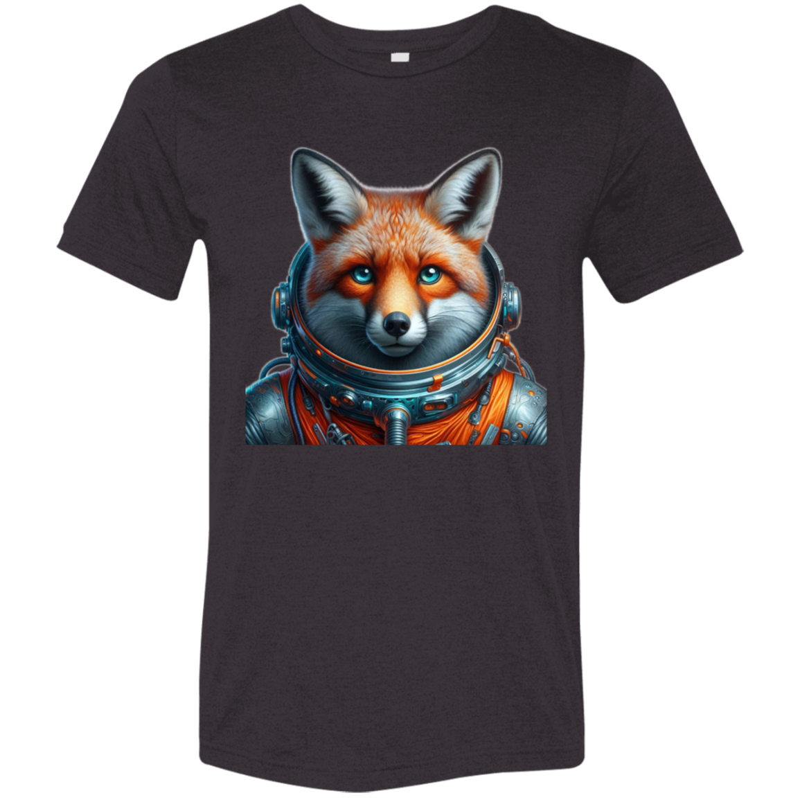 "Space Fox" Tri-blend T-shirt | BetterSaid.co