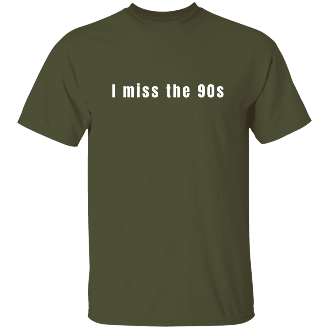 "I miss the 90s" Mens T-shirt | BetterSaid.co