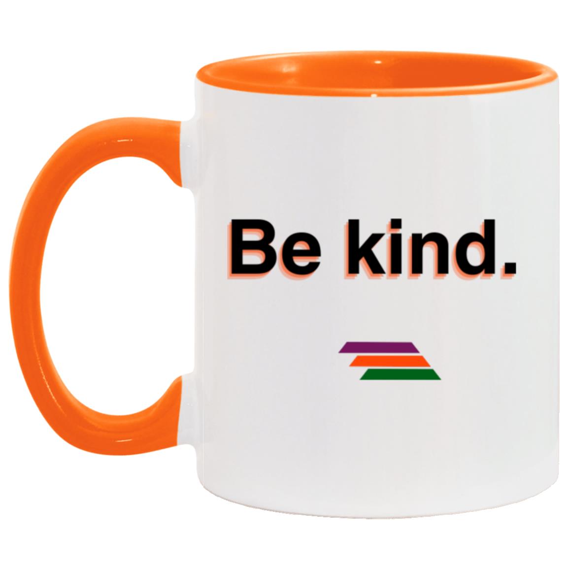 "Be kind." Coffee Cups | BetterSaid.co