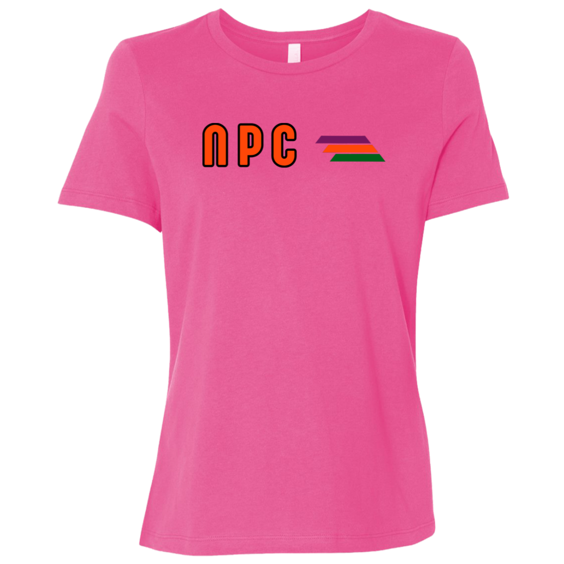 "NPC" Womens Relaxed T-shirt | BetterSaid.co