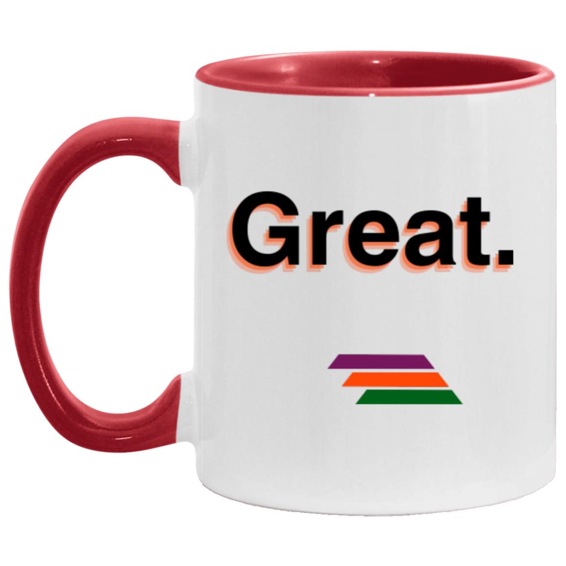 "Great." Coffee Cups | BetterSaid.co
