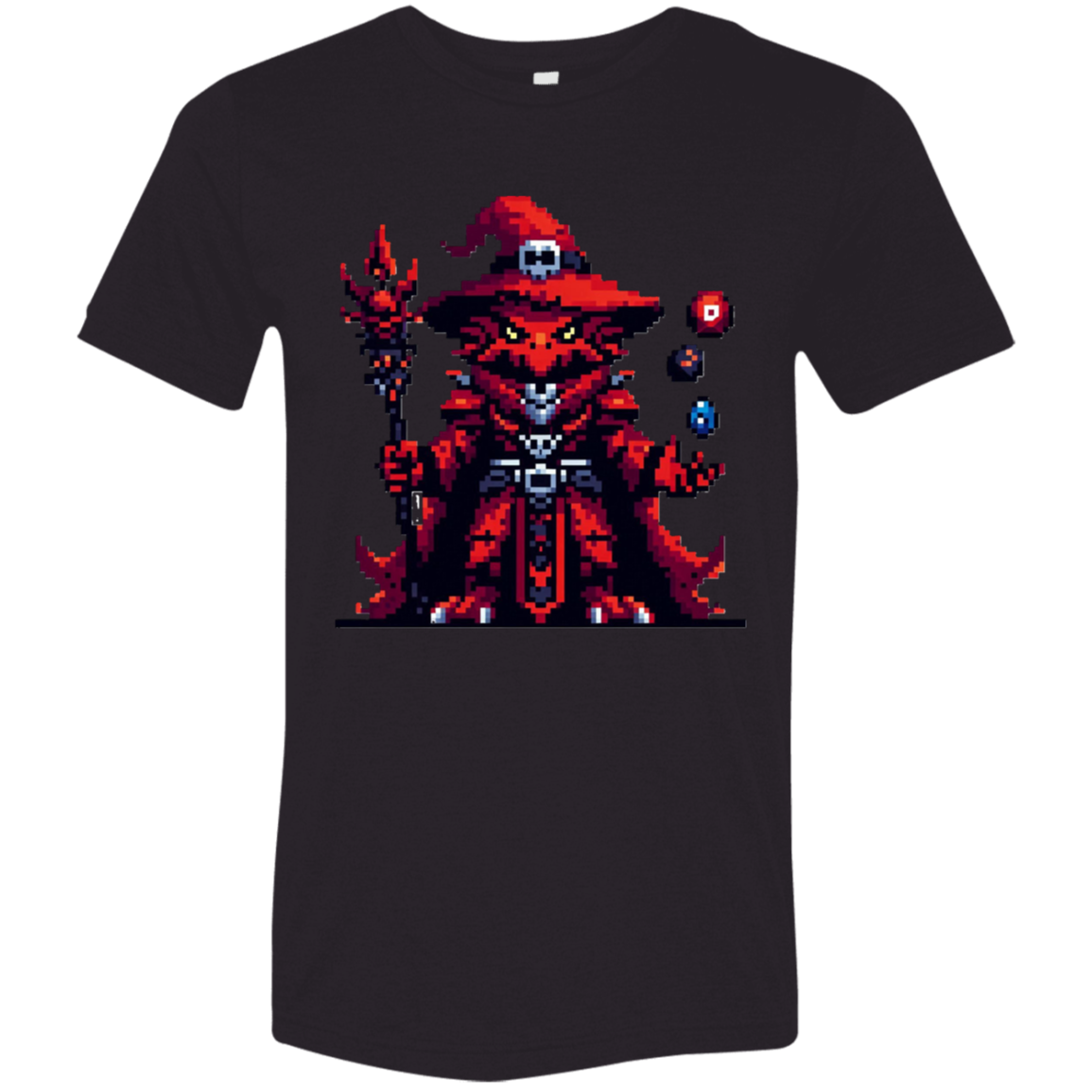 "Red Dragonborn" Tri-blend T-shirt | BetterSaid.co