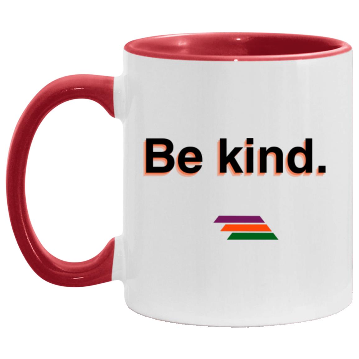 "Be kind." Coffee Cups | BetterSaid.co