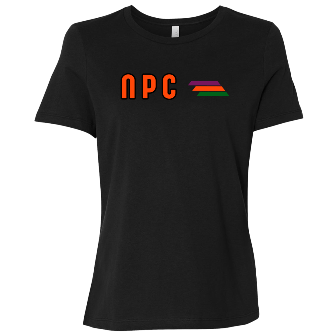 "NPC" Womens Relaxed T-shirt | BetterSaid.co