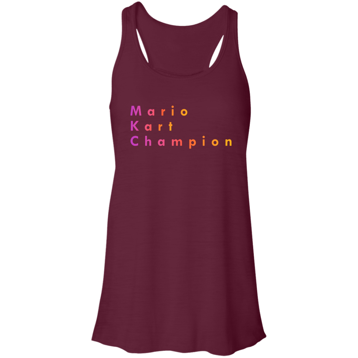 "Mario Kart Champion" Womens Tank Top | BetterSaid.co