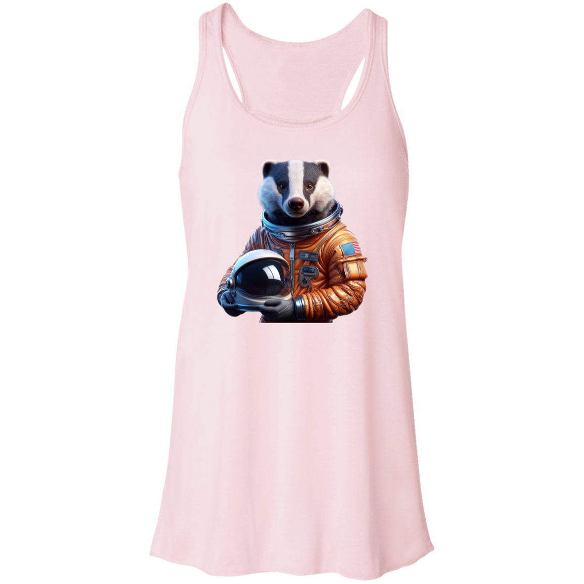 "Space Badger" Womens Tank Top | BetterSaid.co
