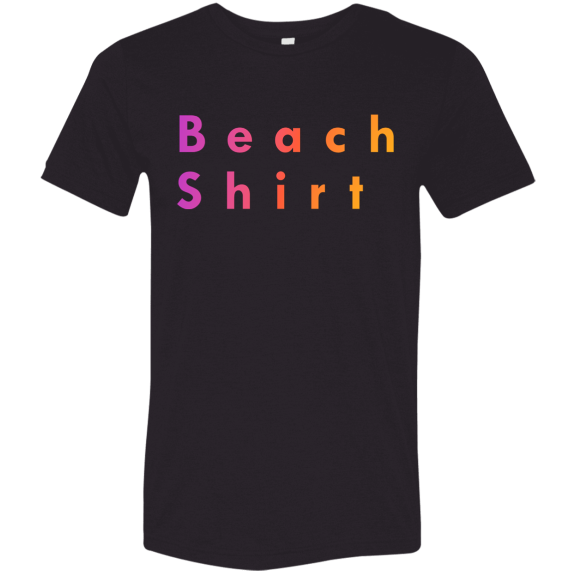"Beach shirt" Tri-blend T-shirt | BetterSaid.co