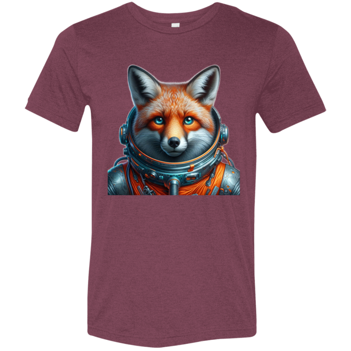 "Space Fox" Tri-blend T-shirt | BetterSaid.co