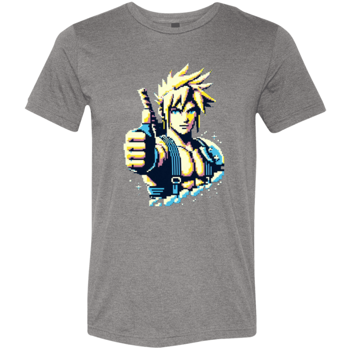 "Thumbs Up 90s Style" Tri-blend T-shirt | BetterSaid.co