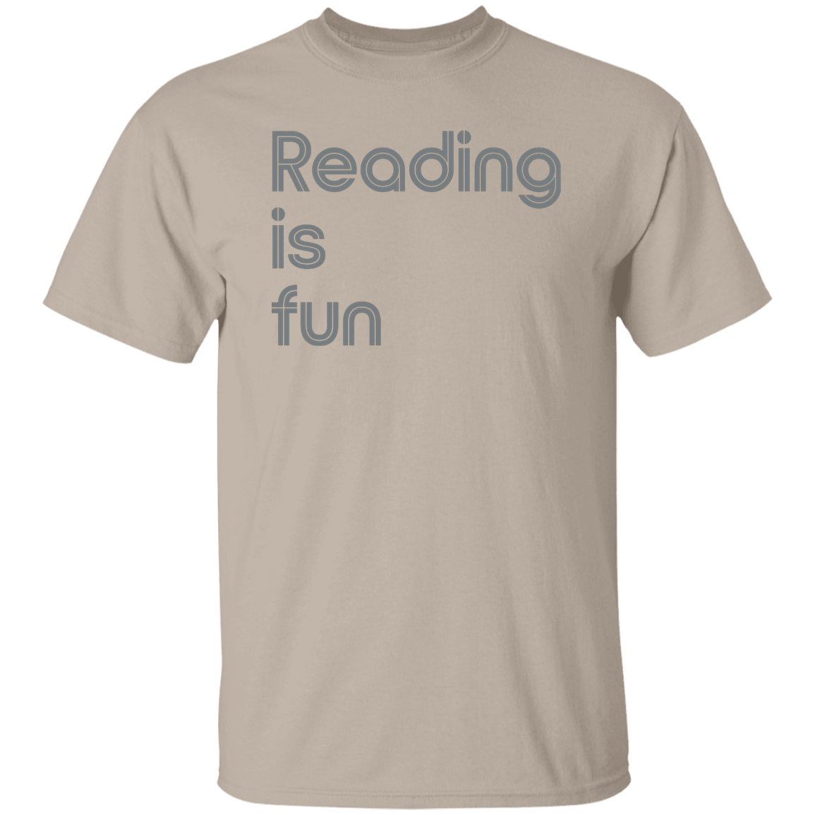 "Reading Is Fun" Mens T-shirt | BetterSaid.co