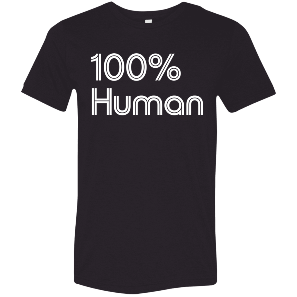 "Human" Tri-blend T-shirt | BetterSaid.co
