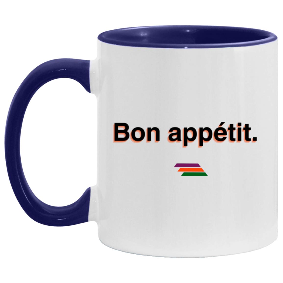 "Bon appetit." Coffee Cups | BetterSaid.co