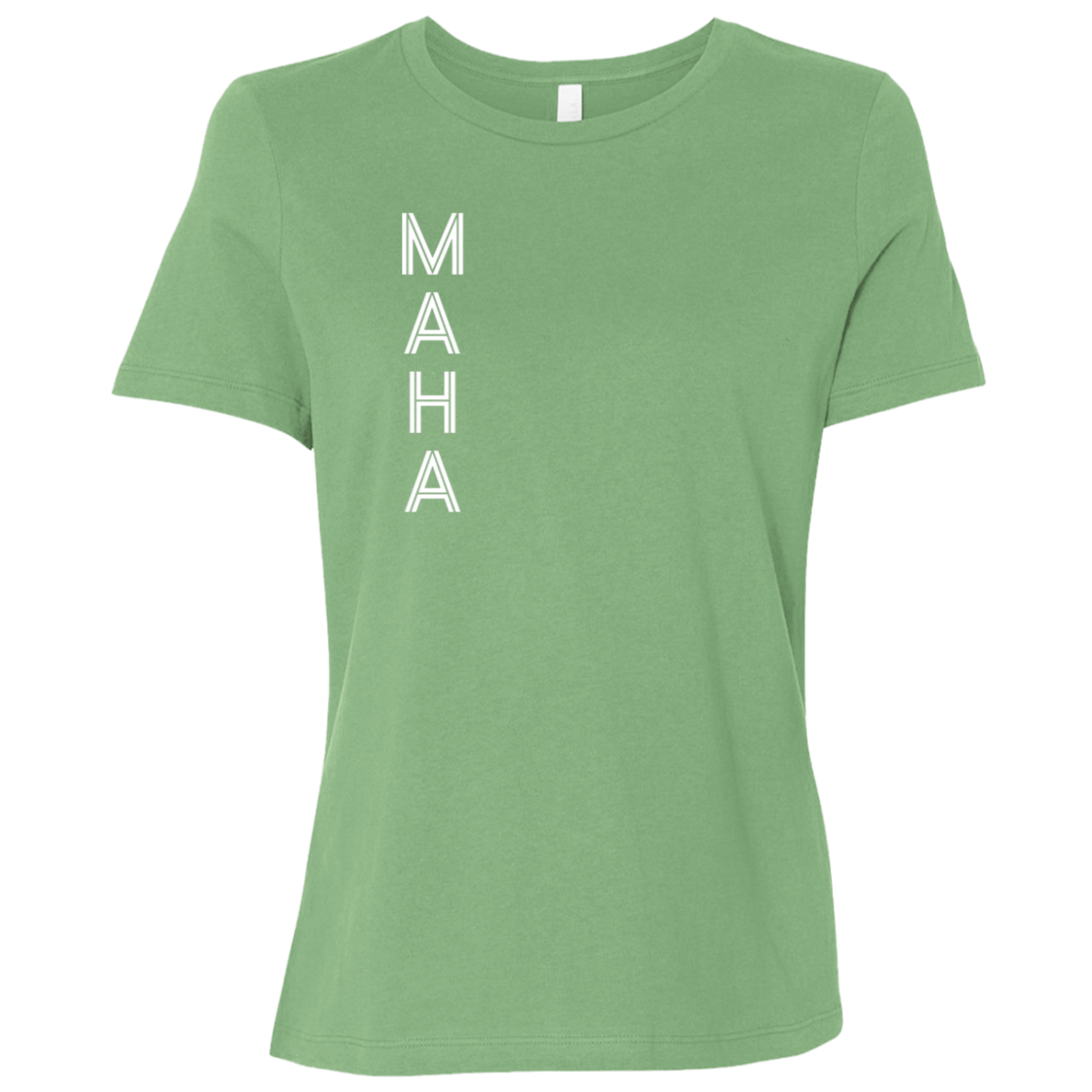 "MAHA" Womens Relaxed T-shirt | BetterSaid.co