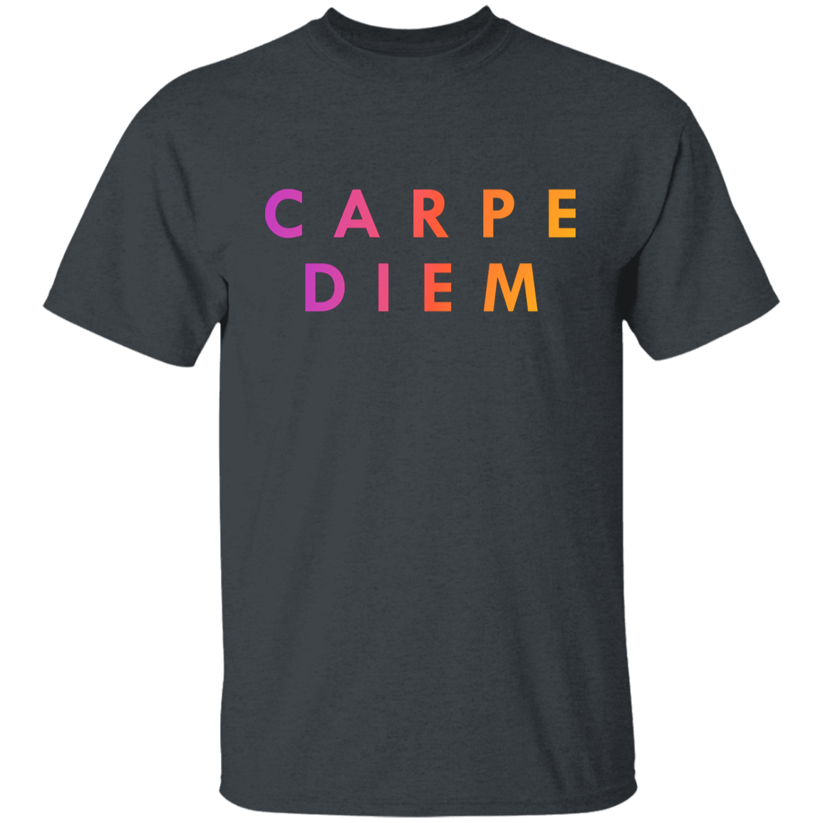 "Carpe diem." Kids Cotton T-shirt | BetterSaid.co