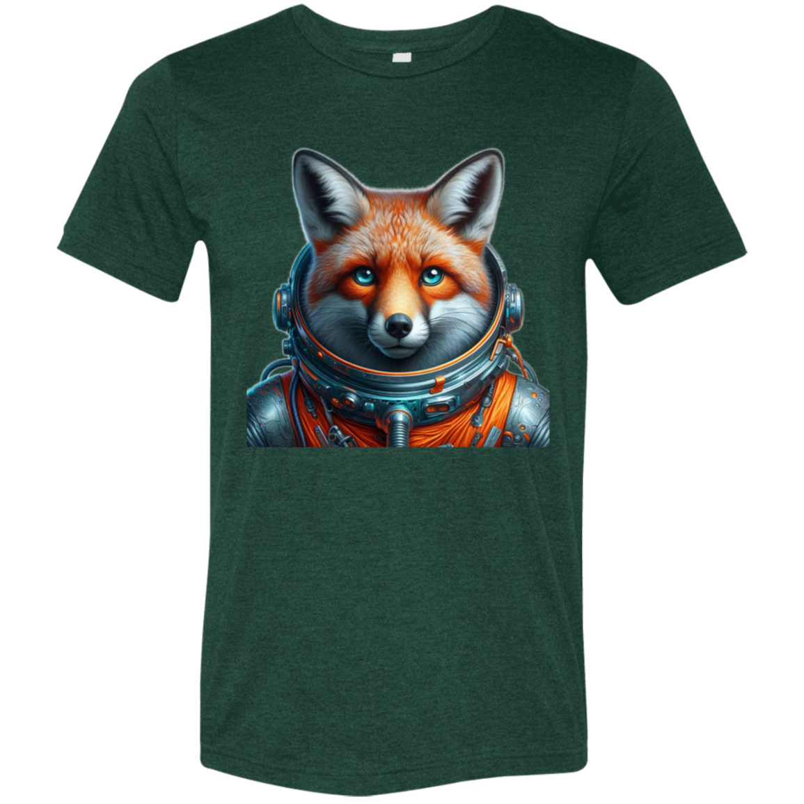 "Space Fox" Tri-blend T-shirt | BetterSaid.co