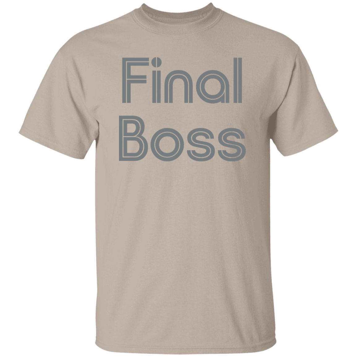 "Final Boss" Mens T-shirt | BetterSaid.co