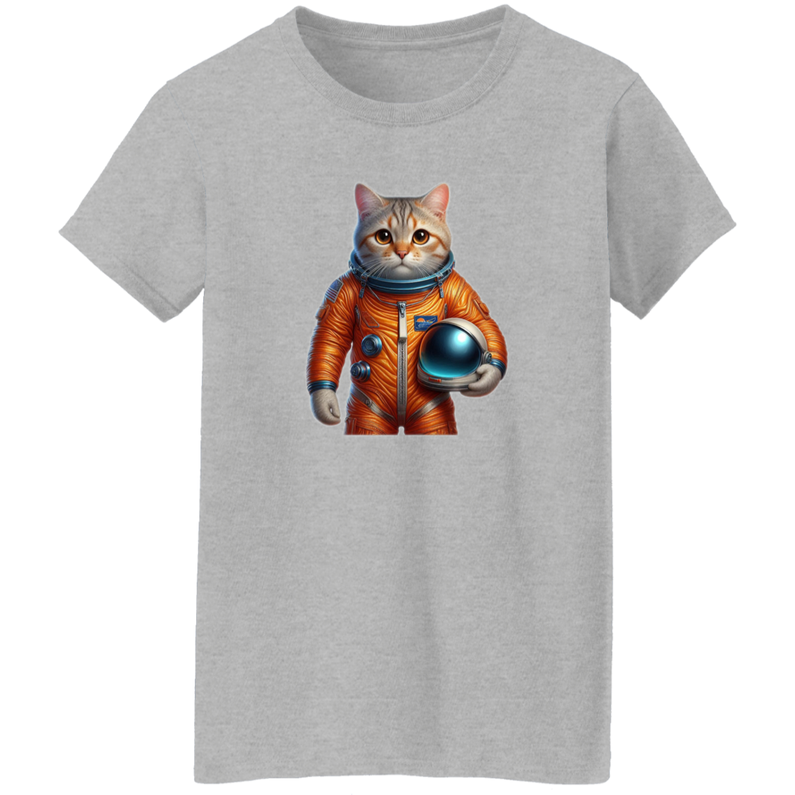 "Space Cat" Womens T-shirt | BetterSaid.co