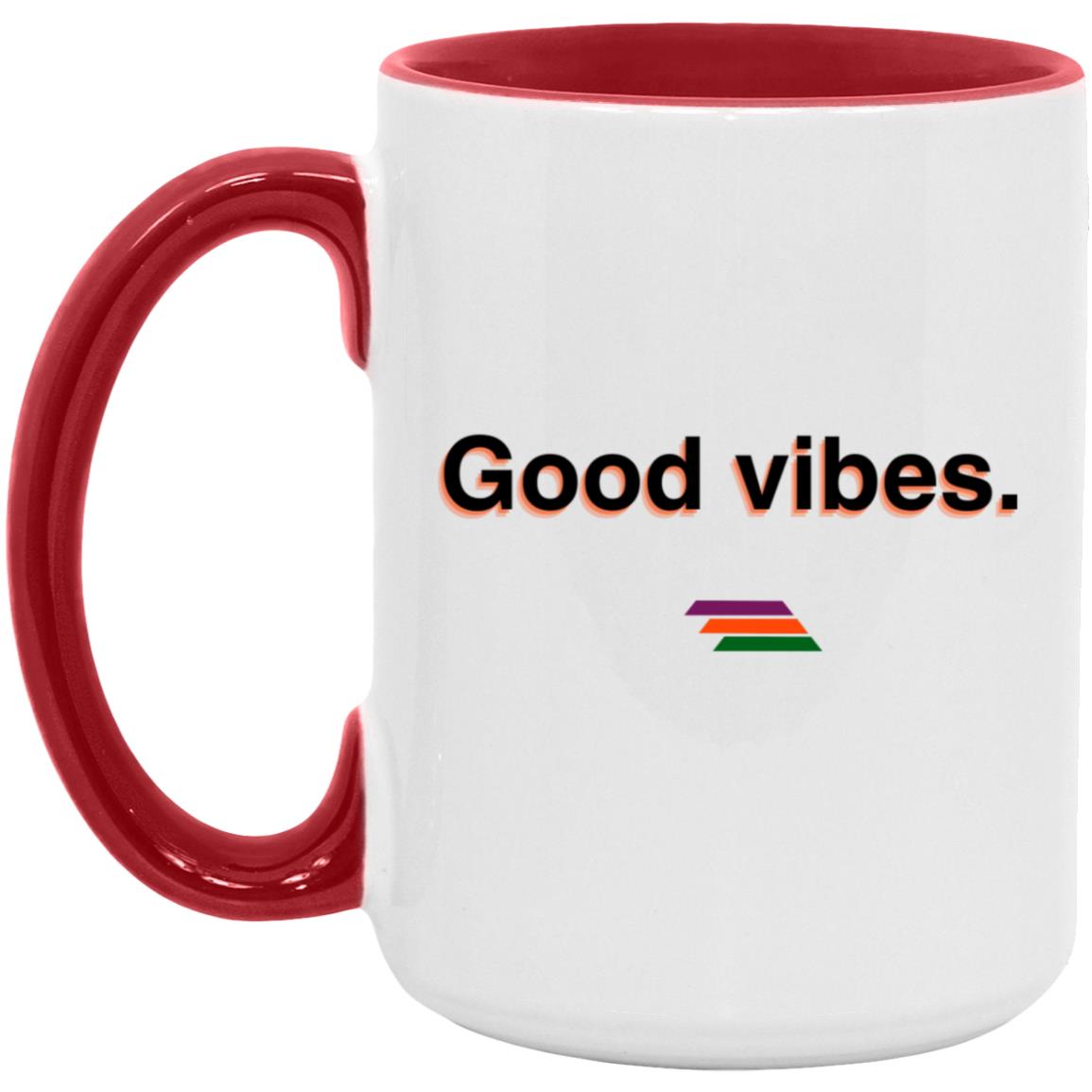 "Good vibes." Coffee Cups | BetterSaid.co