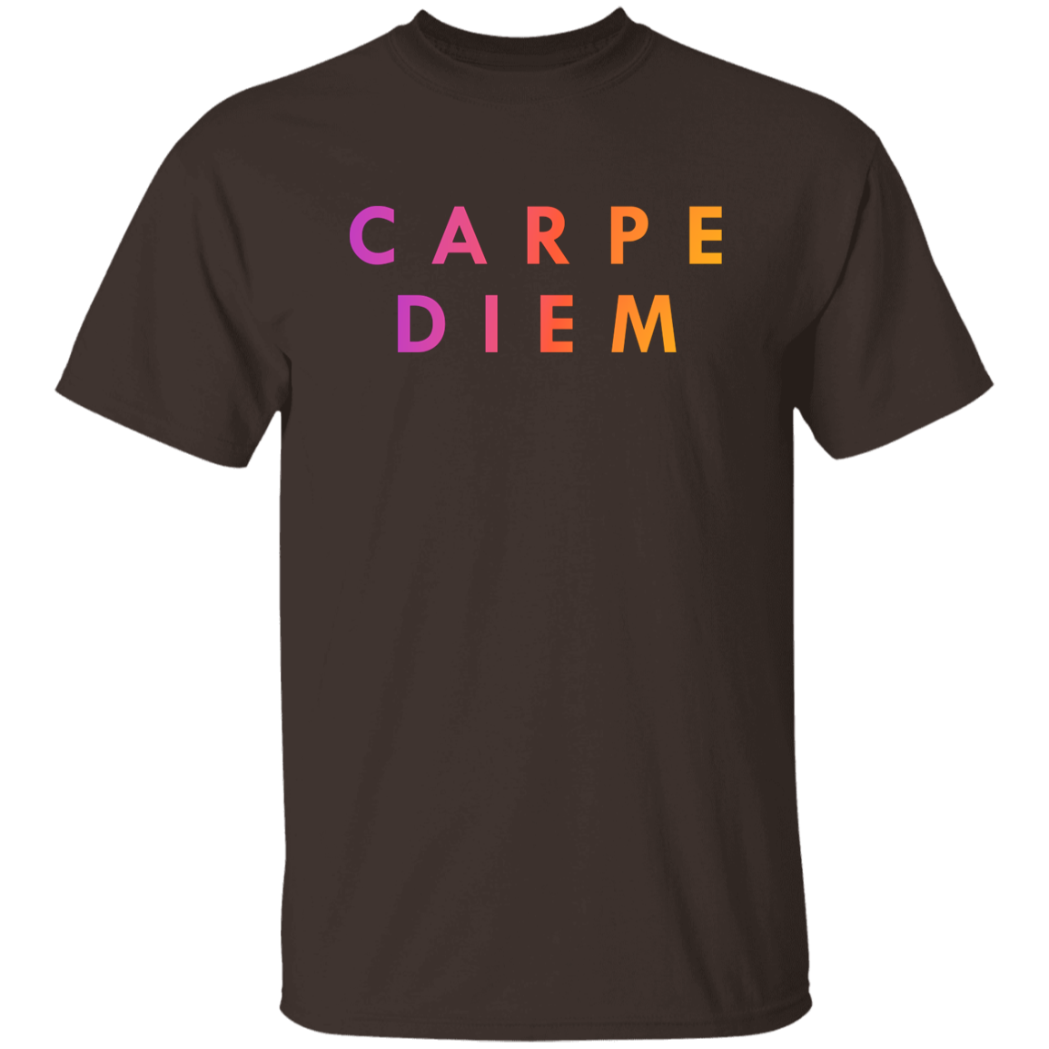 "Carpe diem." Mens T-shirt | BetterSaid.co
