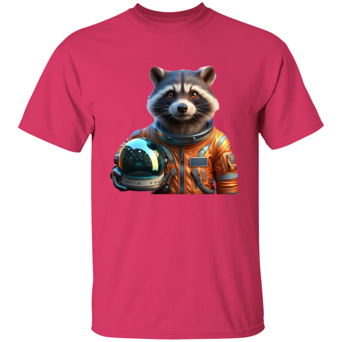 "Space Raccoon" Kids Cotton T-shirt | BetterSaid.co