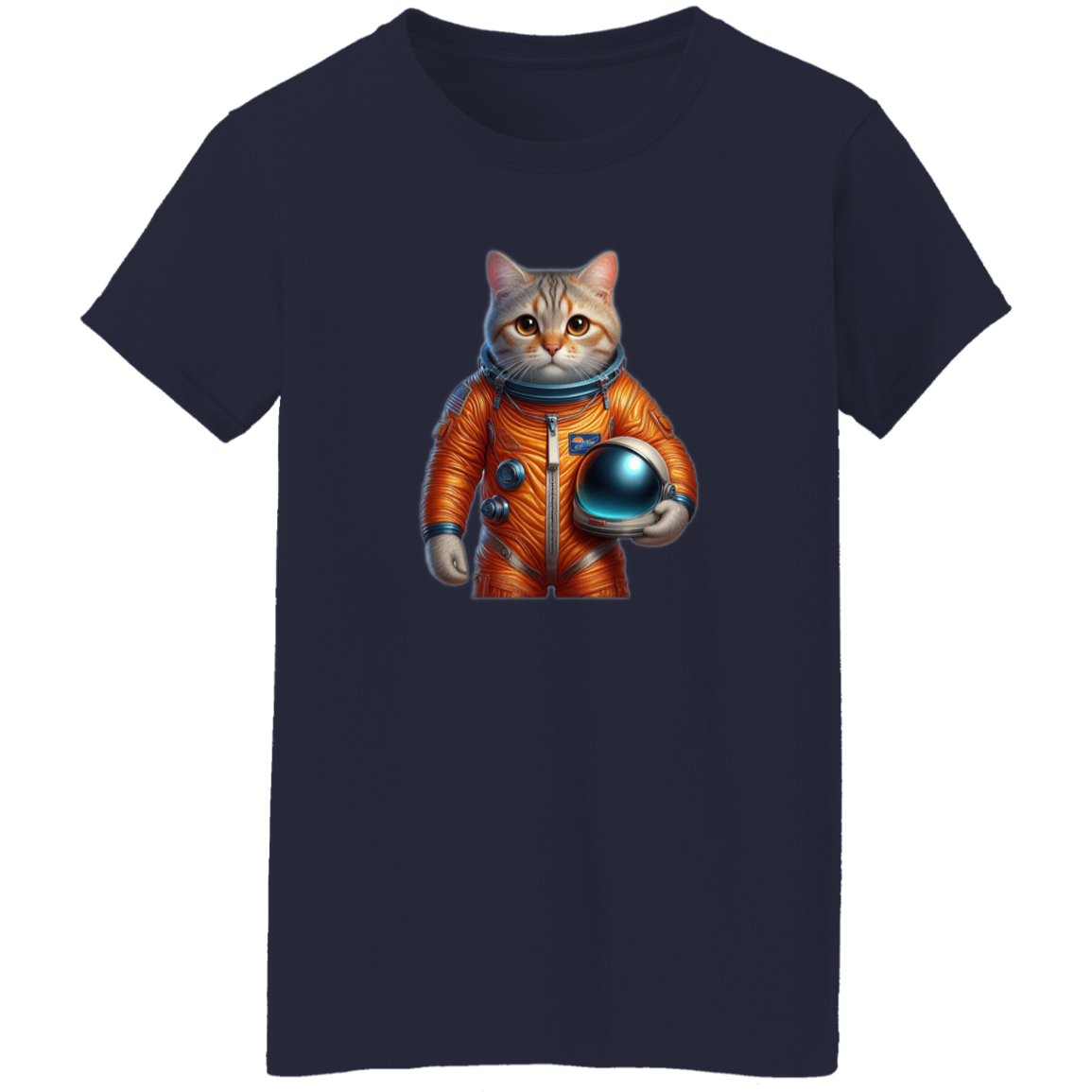 "Space Cat" Womens T-shirt | BetterSaid.co