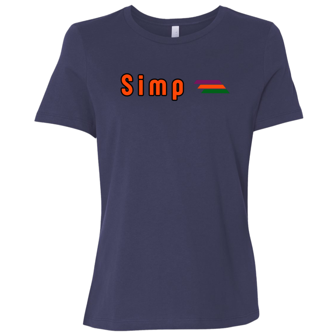 "Simp" Womens Relaxed T-shirt | BetterSaid.co